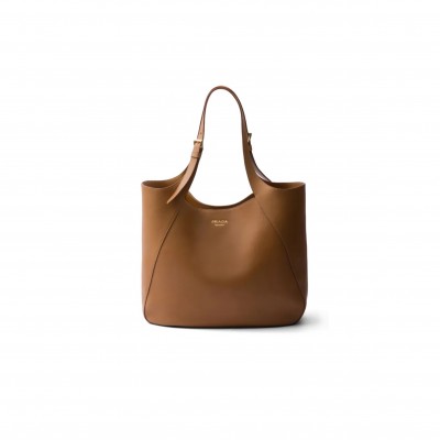 PRADA LARGE LEATHER TOTE BAG 1BG512 (37*33*9cm) 
